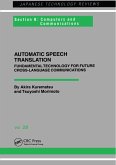 Automatic Speech Translation (eBook, PDF)
