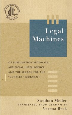 Legal Machines - Meder, Stephan