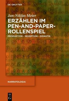 Erzählen im Pen-and-Paper-Rollenspiel (eBook, PDF) - Meier, Jan-Niklas