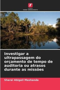 Investigar a ultrapassagem do orçamento de tempo de auditoria ou atrasos durante as missões - Mashanda, Sharai Abigail