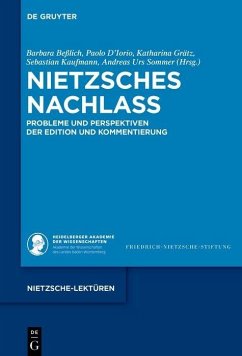 Cover Nietzsches Nachlass (eBook, PDF)