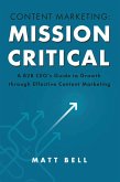 Content Marketing: Mission Critical (eBook, ePUB)