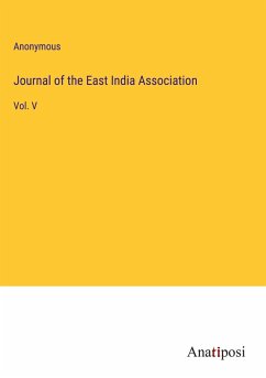 Journal of the East India Association - Anonymous