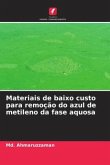 Materiais de baixo custo para remoção do azul de metileno da fase aquosa