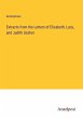 Extracts from the Letters of Elizabeth,... - Bild 1