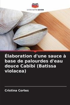 Élaboration d'une sauce à base de palourdes d'eau douce Cabibi (Batissa violacea) - Cortes, Cristina