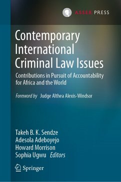 Contemporary International Criminal Law Issues (eBook, PDF)