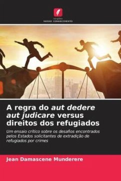 A regra do aut dedere aut judicare versus direitos dos refugiados - Munderere, Jean Damascene