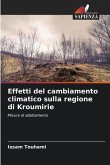 Effetti del cambiamento climatico sulla regione di Kroumirie