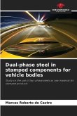 Dual-phase steel in stamped components for vehicle bodies