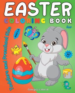 Easter Coloring Book for Toddlers and Preschool Kids - Yunaizar88