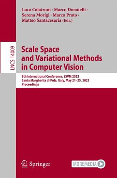 Scale Space and Variational Methods in Computer Vision