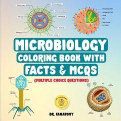 Microbiology Coloring Book with Facts & MCQs (Multiple Choice Questions) - Fanatomy