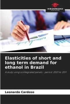 Elasticities of short and long term demand for ethanol in Brazil - Cardoso, Leonardo