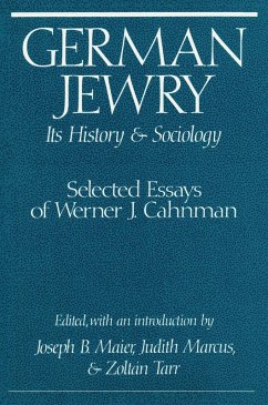 Cover German Jewry (eBook, PDF)