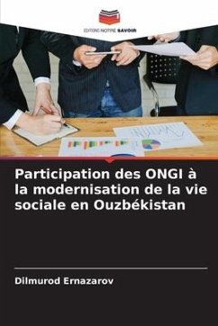 Participation des ONGI à la modernisation de la vie sociale en Ouzbékistan - Ernazarov, Dilmurod