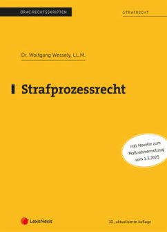 Strafprozessrecht (Skriptum) - Wessely, Wolfgang