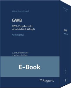 GWB - Kommentar (E-Book) (eBook, PDF) - Amelung, Steffen; Anger, Thorsten; Badenhausen-Fähnle, Elisabeth; Behrens, Hans-Werner; Beiersdo, Hendrik