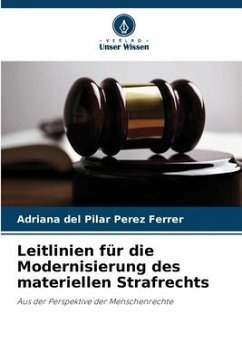 Leitlinien für die Modernisierung des materiellen Strafrechts - Pérez Ferrer, Adriana del Pilar