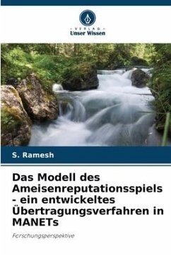 Das Modell des Ameisenreputationsspiels - ein entwickeltes Übertragungsverfahren in MANETs - Ramesh, S.