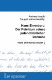 Hans Ehrenberg: Der Reichtum seines judenchristlichen Denkens