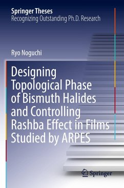 Designing Topological Phase of Bismuth Halides and Controlling Rashba Effect in Films Studied by ARPES - Noguchi, Ryo