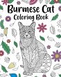 Burmese Cat Coloring Book - Bild 1