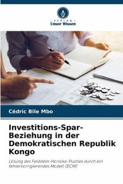 Investitions-Spar-Beziehung in der Demokratischen Republik Kongo - Bile Mbo, Cédric