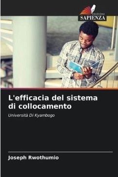 L'efficacia del sistema di collocamento - Rwothumio, Joseph