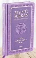 Feyzül Furkan Tefsirli Kuran-i Kerim Meali Büyük Boy, Tefsirli Meal, Ciltli, Lila - Tahsin Feyizli, Hasan