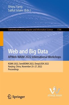 Cover Web and Big Data. APWeb-WAIM 2022 International Workshops (eBook, PDF)