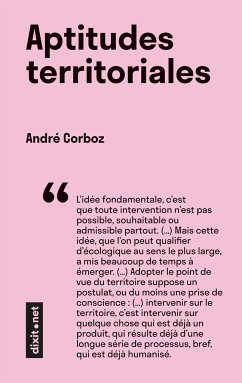 Aptitudes territoriales - Corboz, André