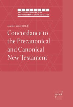 Cover Concordance to the Precanonical and Canonical New Testament