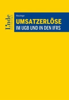 Umsatzerlöse im UGB und in den IFRS - Nitschinger, Verena