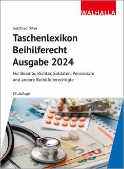 Taschenlexikon Beihilferecht Ausgabe 2024 - Nitze, Gottfried