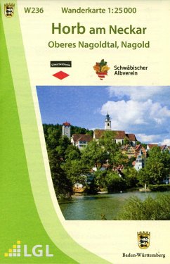 Cover W236 Wanderkarte 1:25000 Horb am Neckar