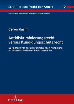 Antidiskriminierungsrecht versus Kündigungsschutzrecht - Kasim, Ceren