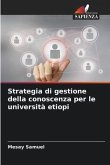 Strategia di gestione della conoscenza per le università etiopi