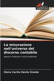 La misurazione nell'universo del discorso contabile