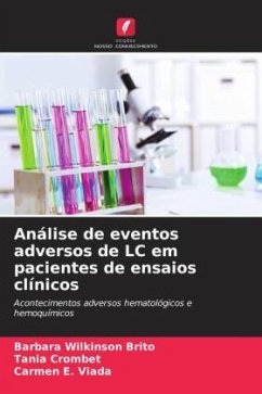 Cover Análise de eventos adversos de LC em pacientes de ensaios clínicos