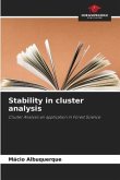 Stability in cluster analysis