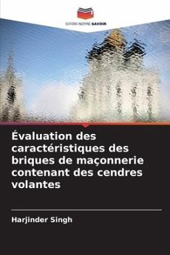 Évaluation des caractéristiques des briques de maçonnerie contenant des cendres volantes - Singh, Harjinder