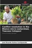 Conflict resolution in Rio Blanco micro-watershed, Toacaso Cotopaxi