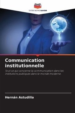 Communication institutionnelle - Astudilla, Hernán