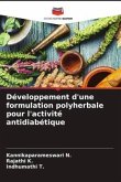 Développement d'une formulation polyherbale pour l'activité antidiabétique