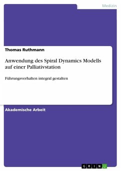 Anwendung des Spiral Dynamics Modells auf einer Palliativstation - Ruthmann, Thomas