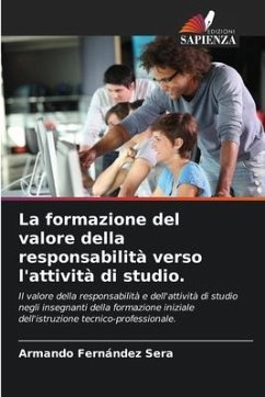 La formazione del valore della responsabilità verso l'attività di studio. - Fernández Sera, Armando