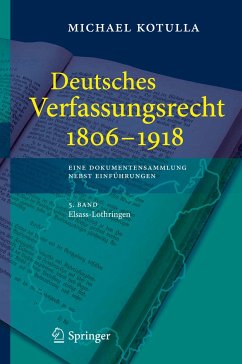 Deutsches Verfassungsrecht 1806 - 1918 (eBook, PDF) - Kotulla, Michael