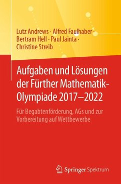 Cover Aufgaben und Lösungen der Fürther Mathematik-Olympiade 2017-2022 (eBook, PDF)