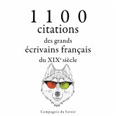 1100 citations des grands écrivains français du XIXe siècle (MP3-Download)